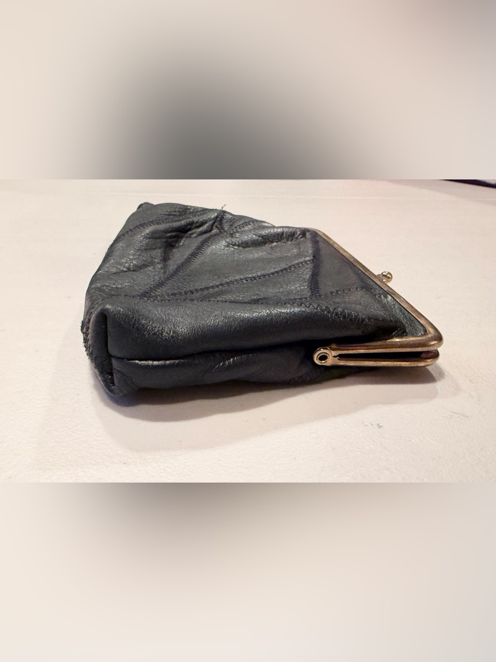 VINTAGE | leather, patchwork coin - Picture 12 of 13